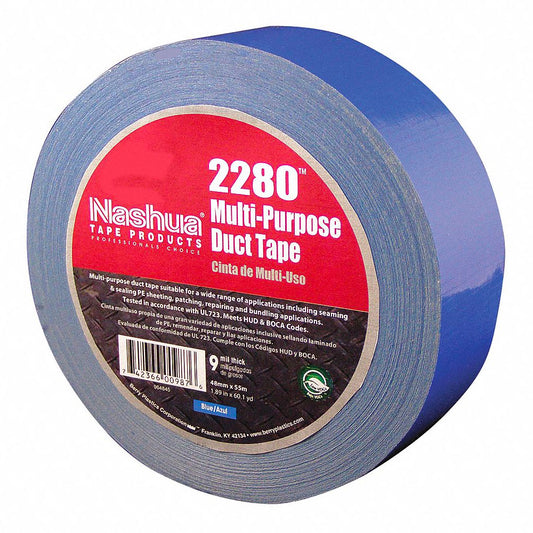2 in. x 60 yds. Multi-Purpose Blue Duct Tape (Case Pricing)