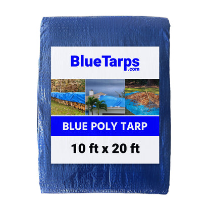 10' x 20' All-Purpose Blue Tarp