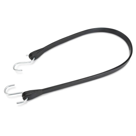 31" Black Rubber Tarp Straps (10 Pack)