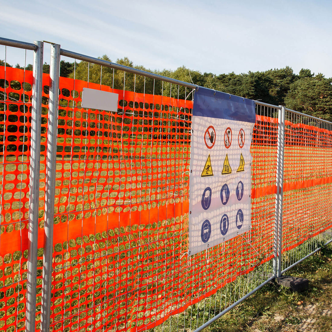 4' x 100' Safety Barrier Fence Orange