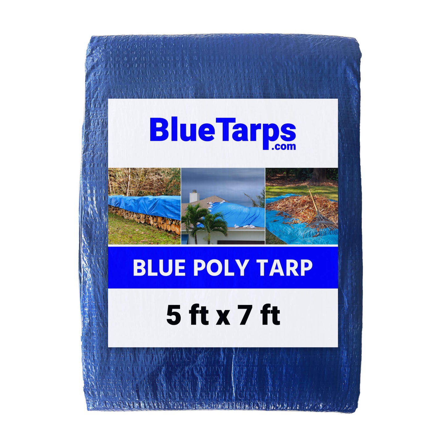 5' x 7' All-Purpose Blue Tarp