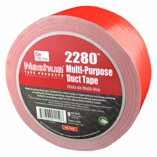 2 in. x 60 yds. Multi-Purpose Duct Tape - Red