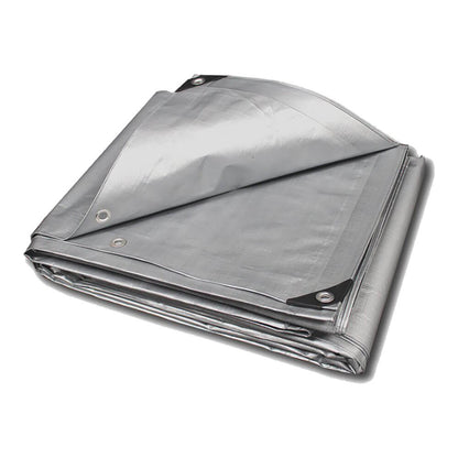 8' x 20' Heavy Duty Silver Tarp