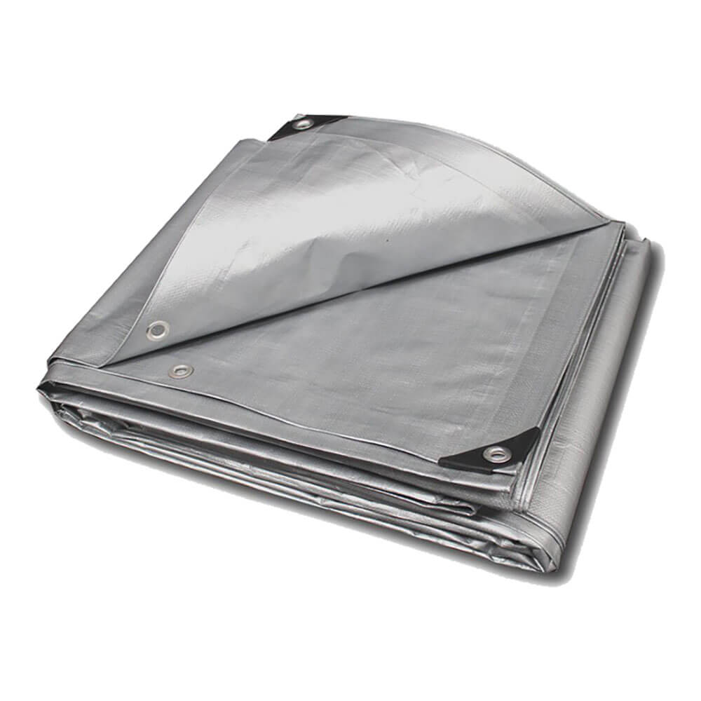 15' x 20' Heavy Duty Silver Tarp